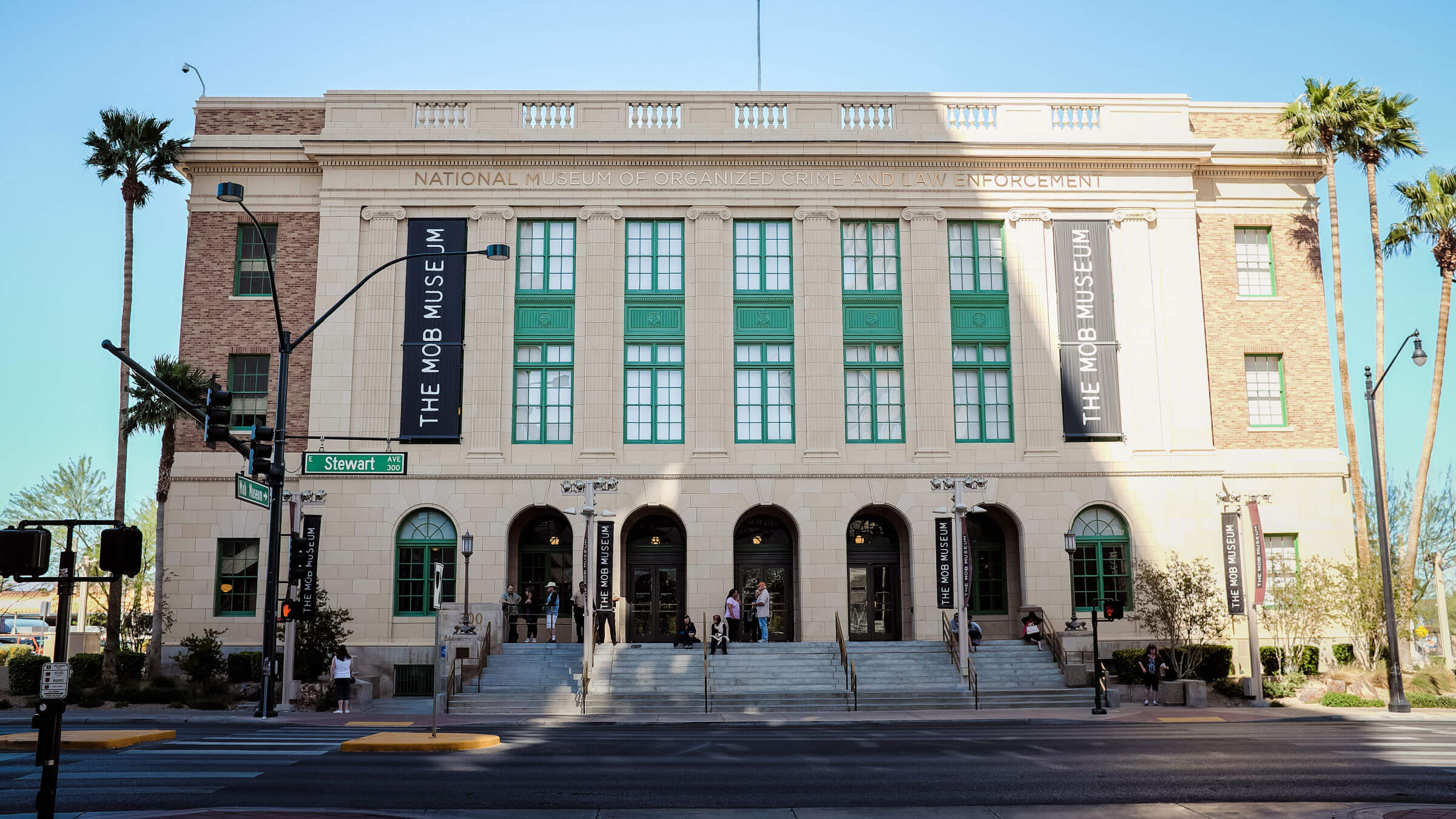 The Mob Museum Las Vegas exterior