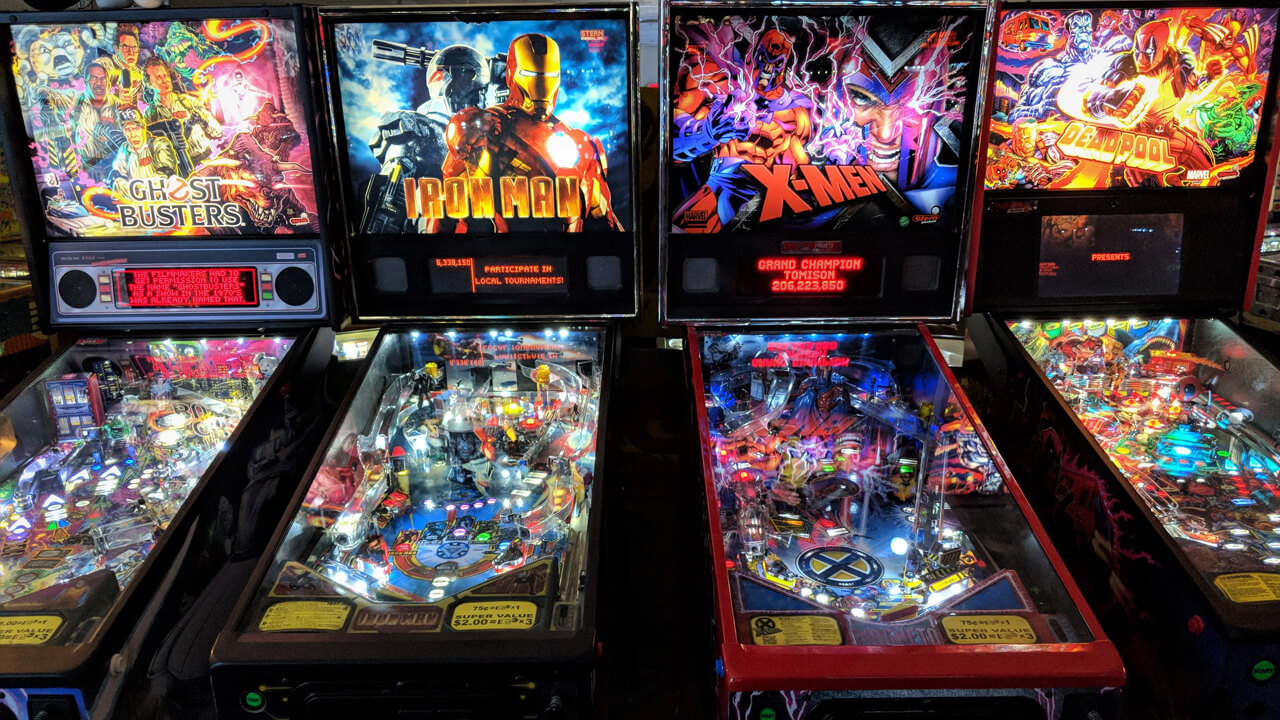 Pinball machines