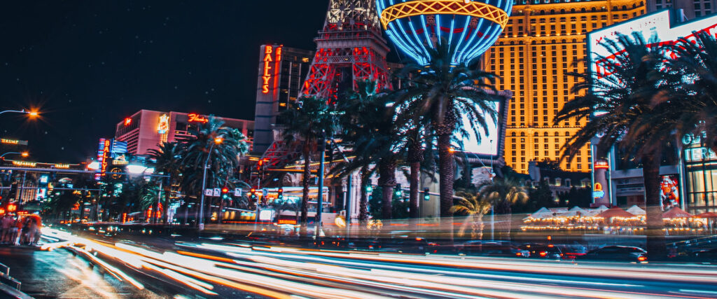 Street view in vegas