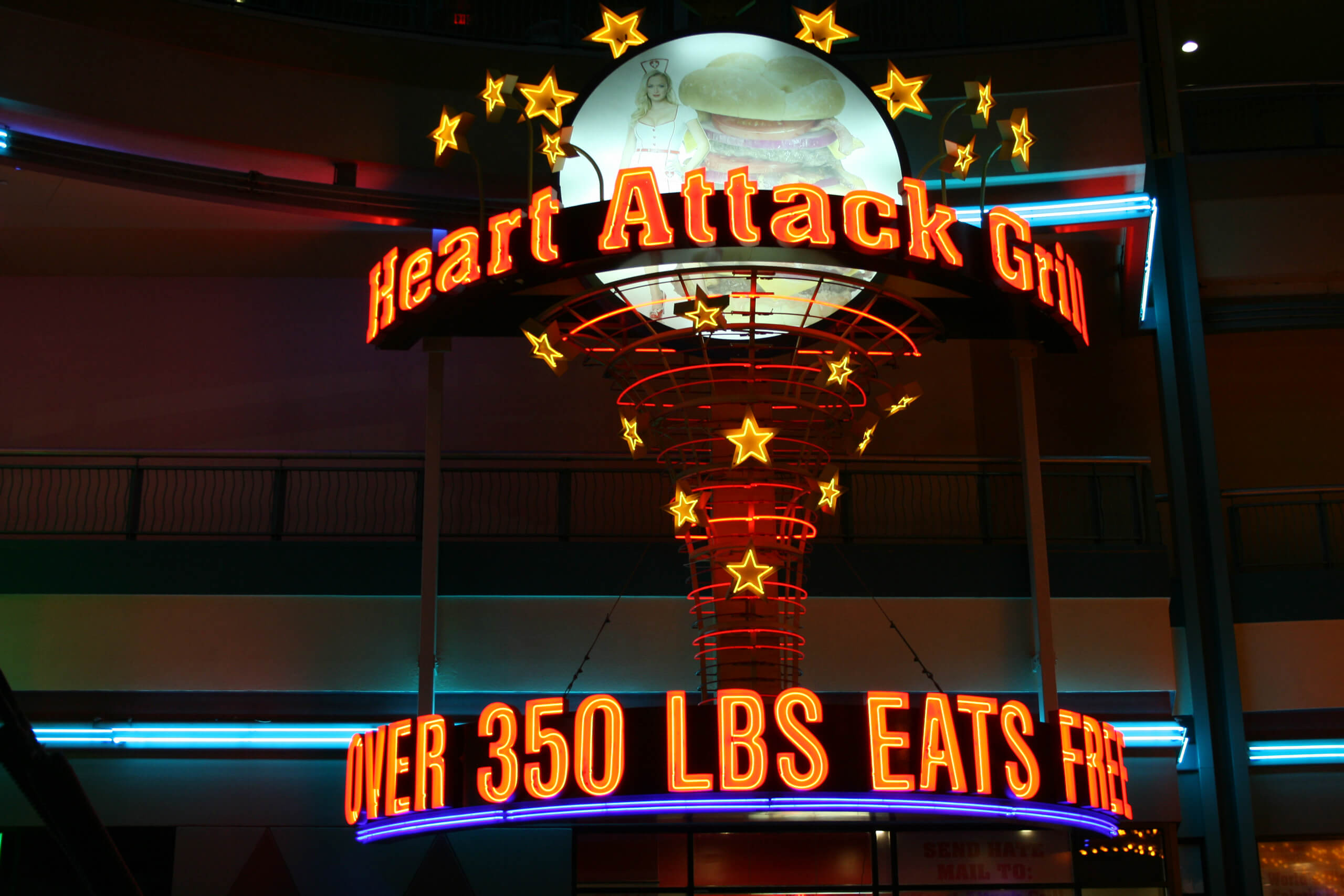 Heart Attack Grill sign