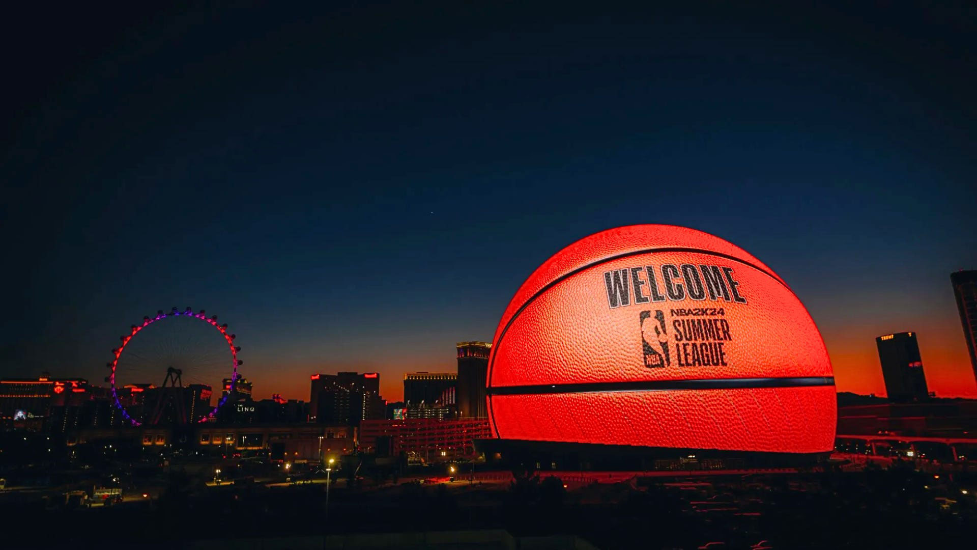 MSG Sphere basketball