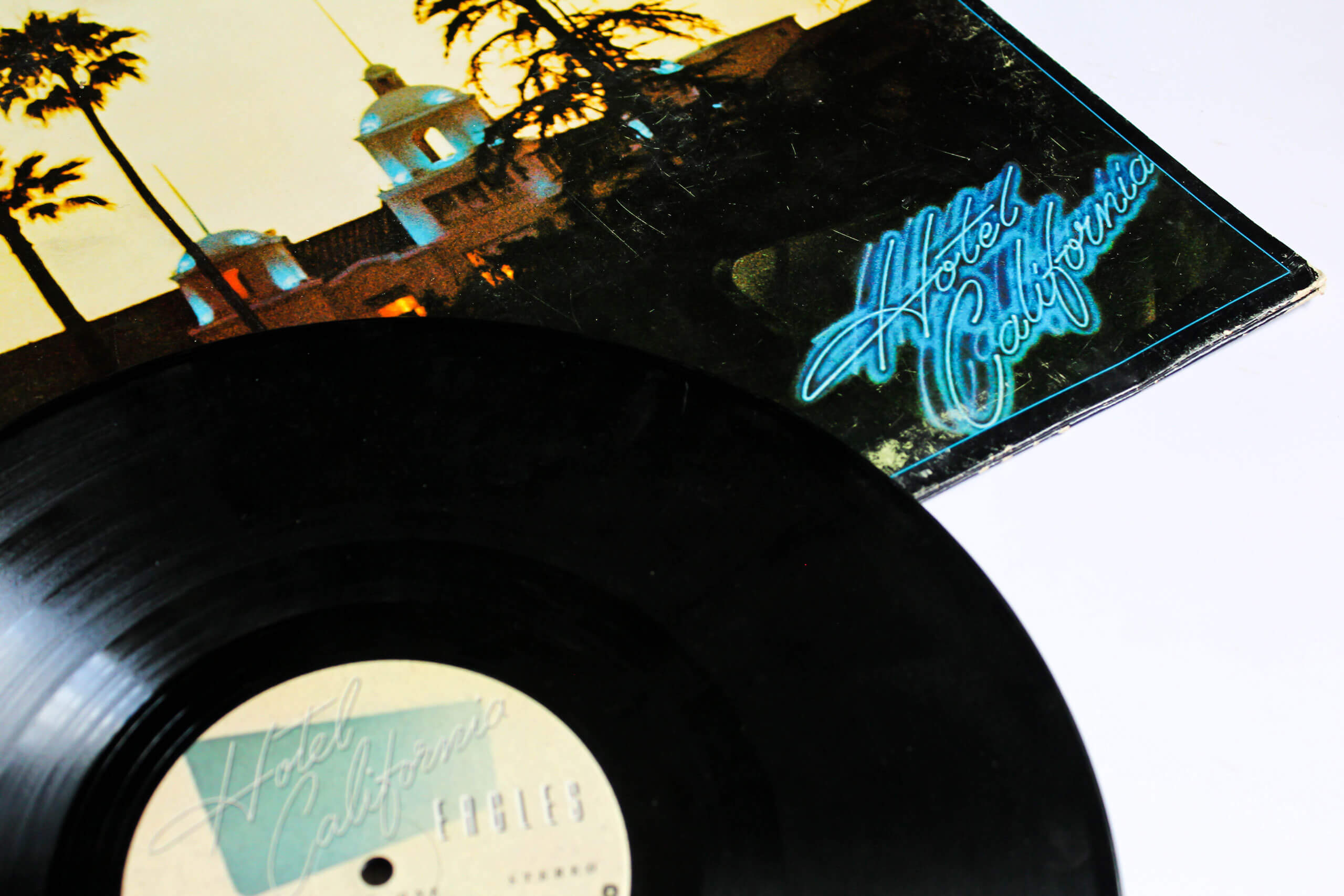 The Eagles Vinyl Record of Hotel California