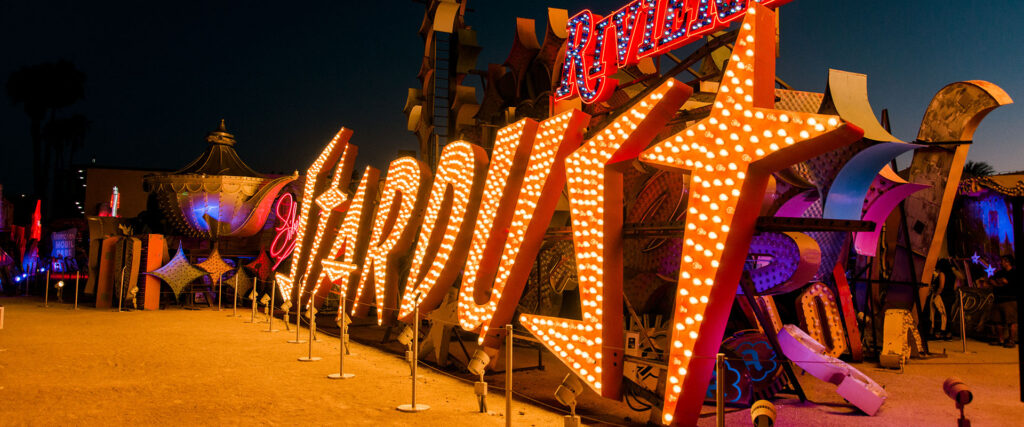 Stardust sign at Neon Museum